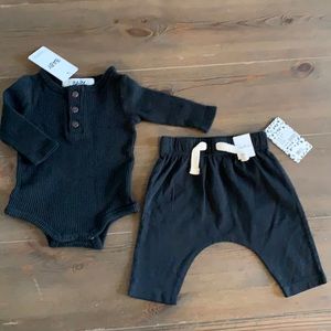 Jogger & Henley Set for Baby🖤